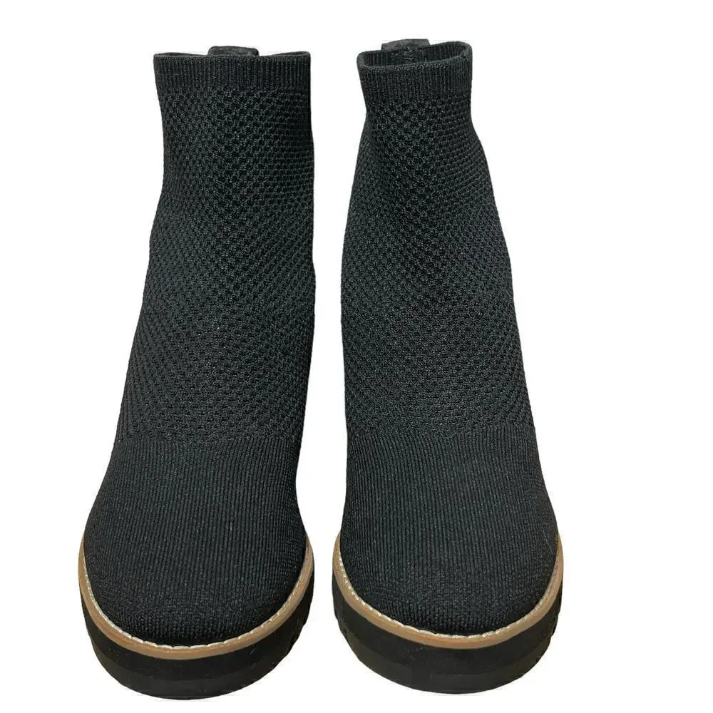 Eileen Fisher London Recycled Stretch Knit Bootie /Size-8
